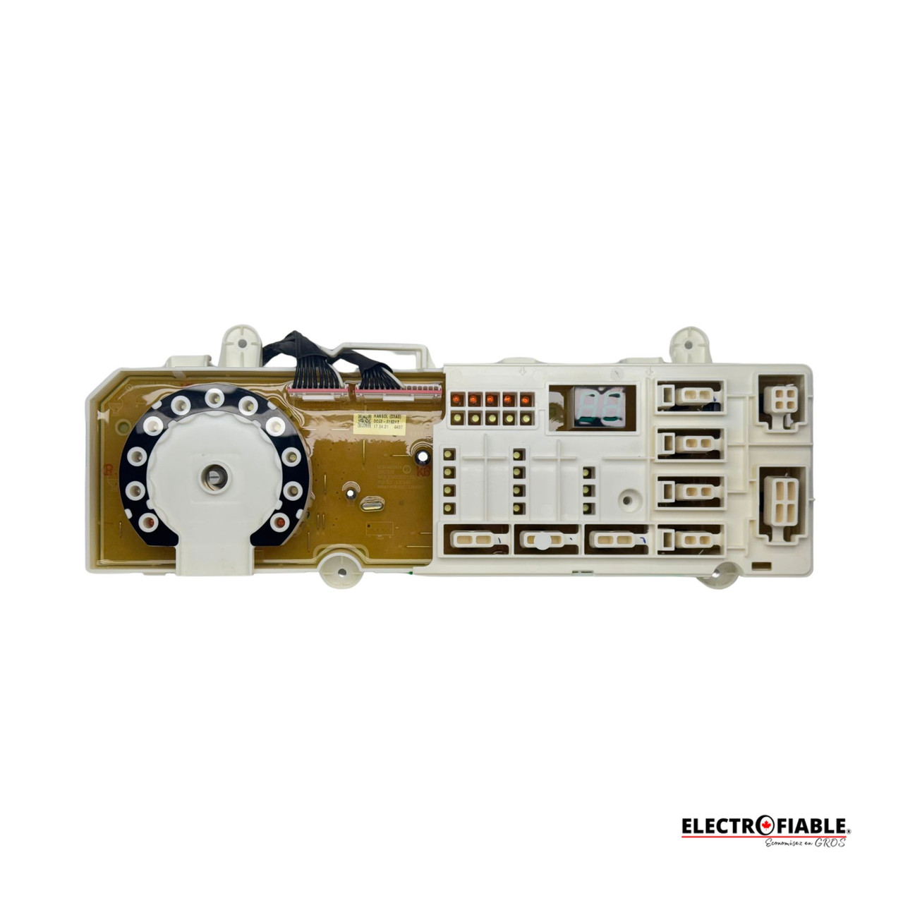 DC92-01624B User Interface Control WA45H7000AP