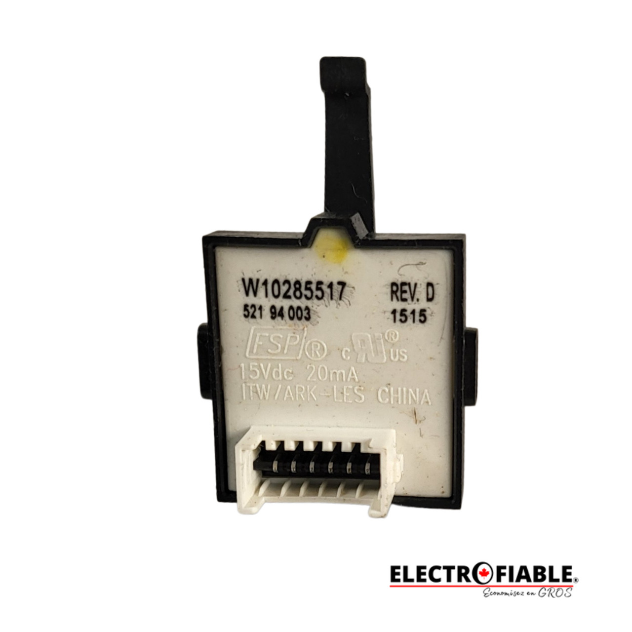 W10285517 Cycle selector switch for Whirlpool washer