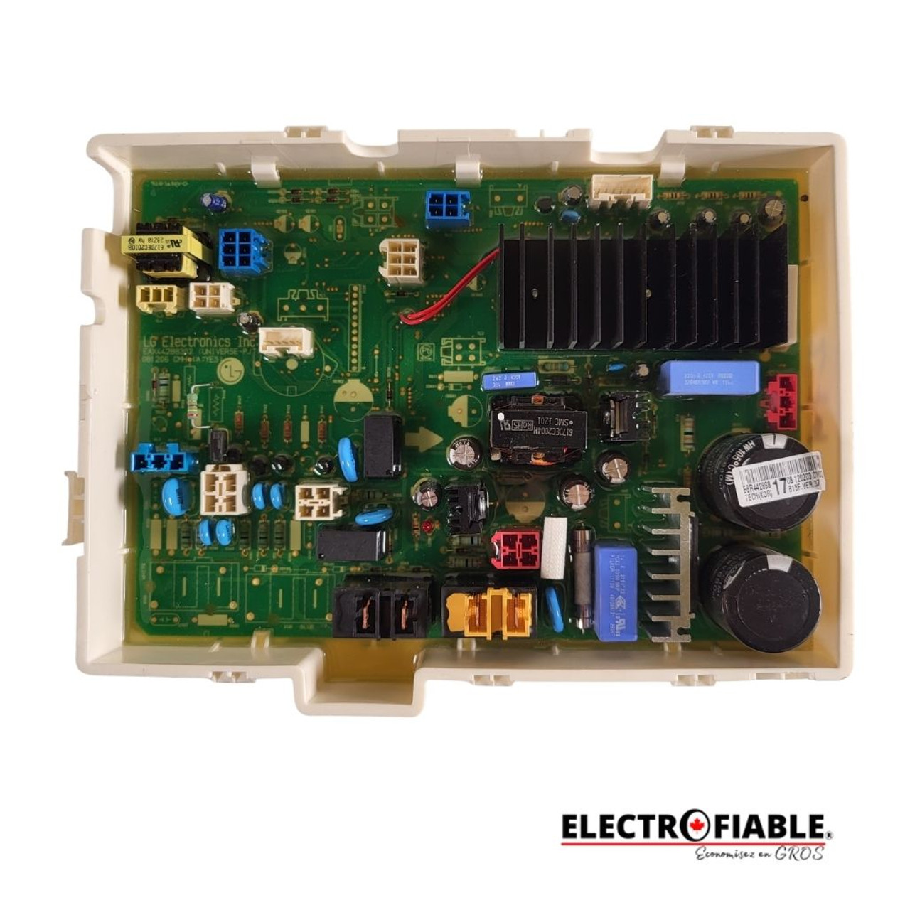 EBR44289817 Control board for LG washer