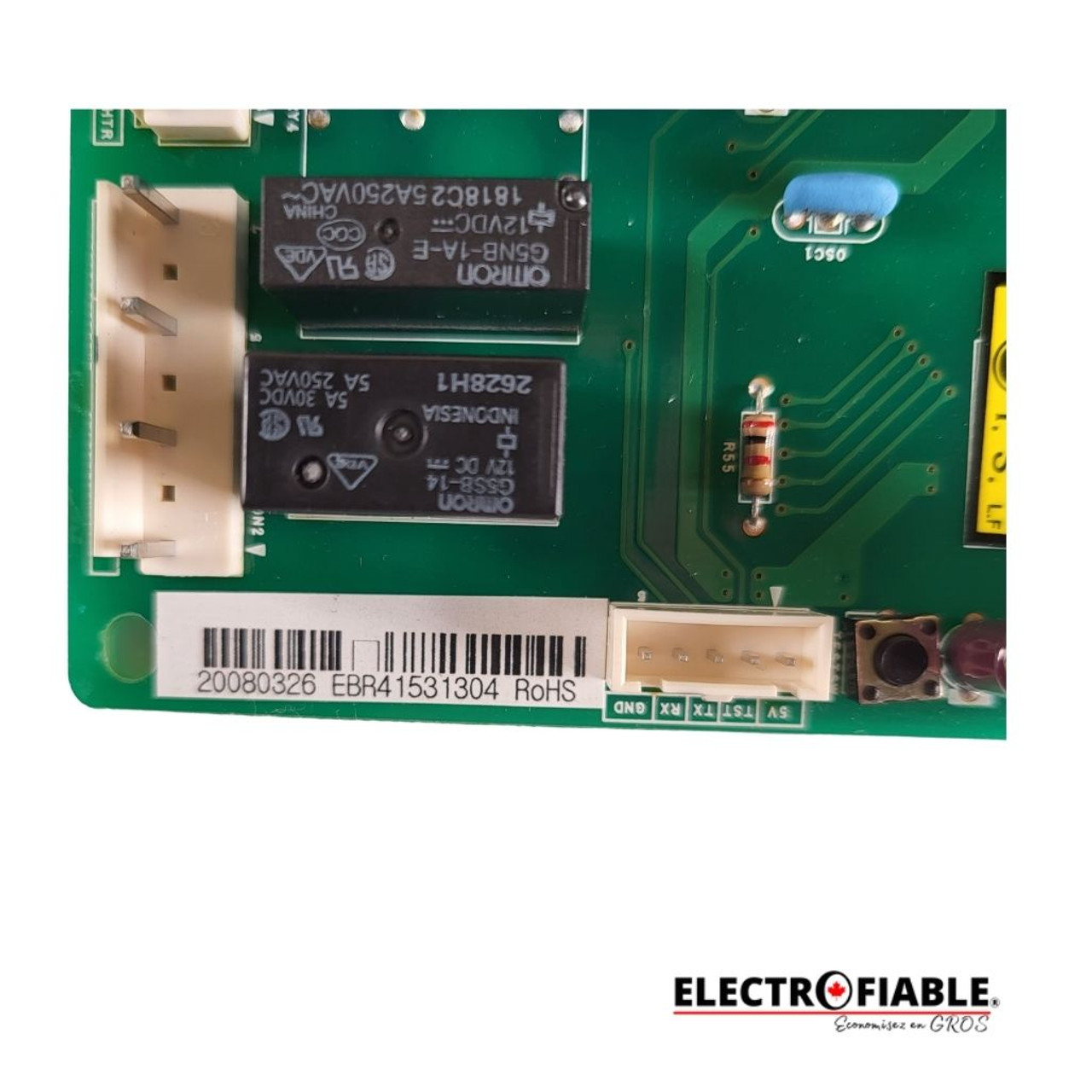 LG, EBR41531304, Control board fit refrigerator