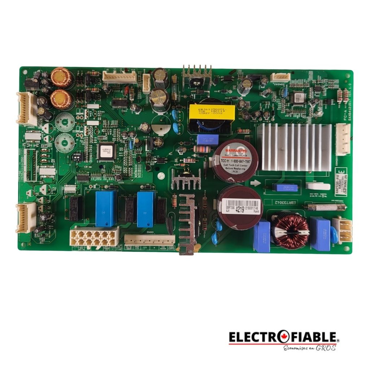 EBR73304219 Control board for LG refrigerator