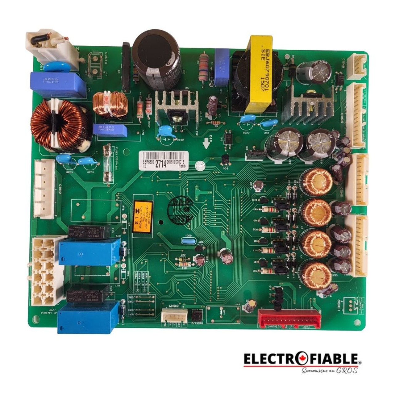 EBR65002714 Control board for LG refrigerator