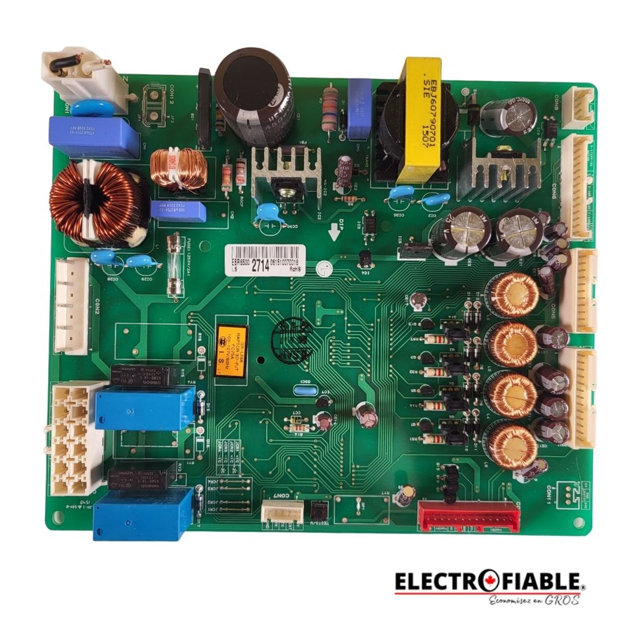 EBR65002714 Control board for LG refrigerator