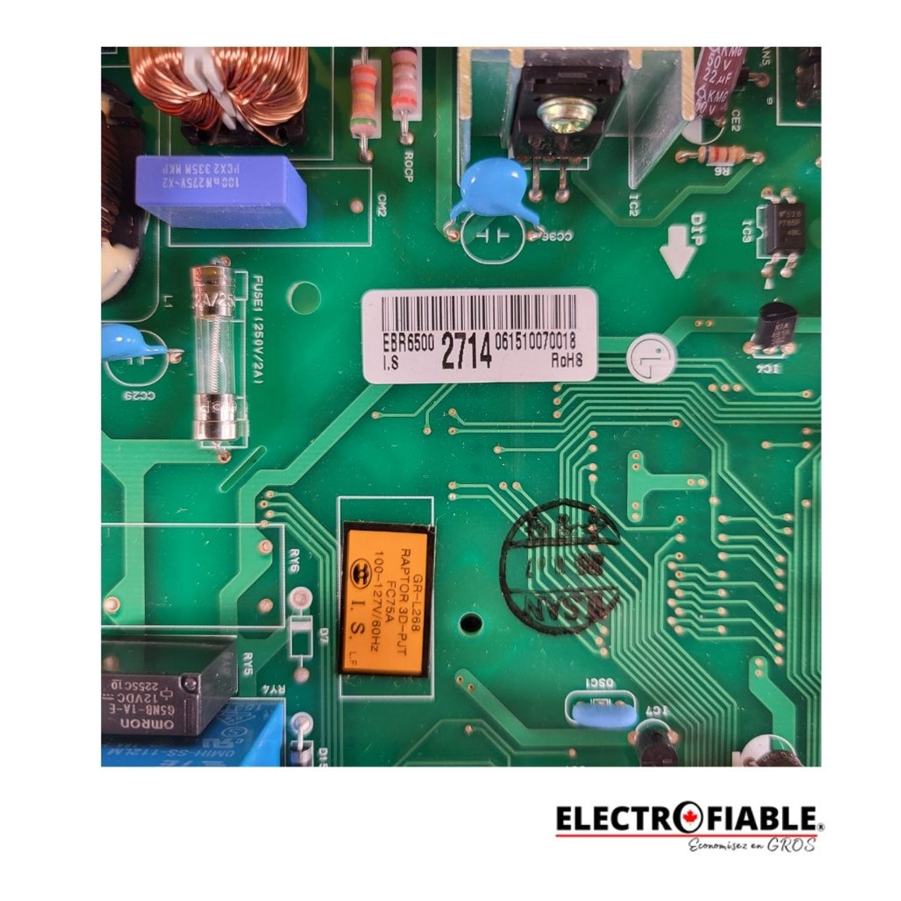 LG, LFX25978ST, Control board fit refrigerator