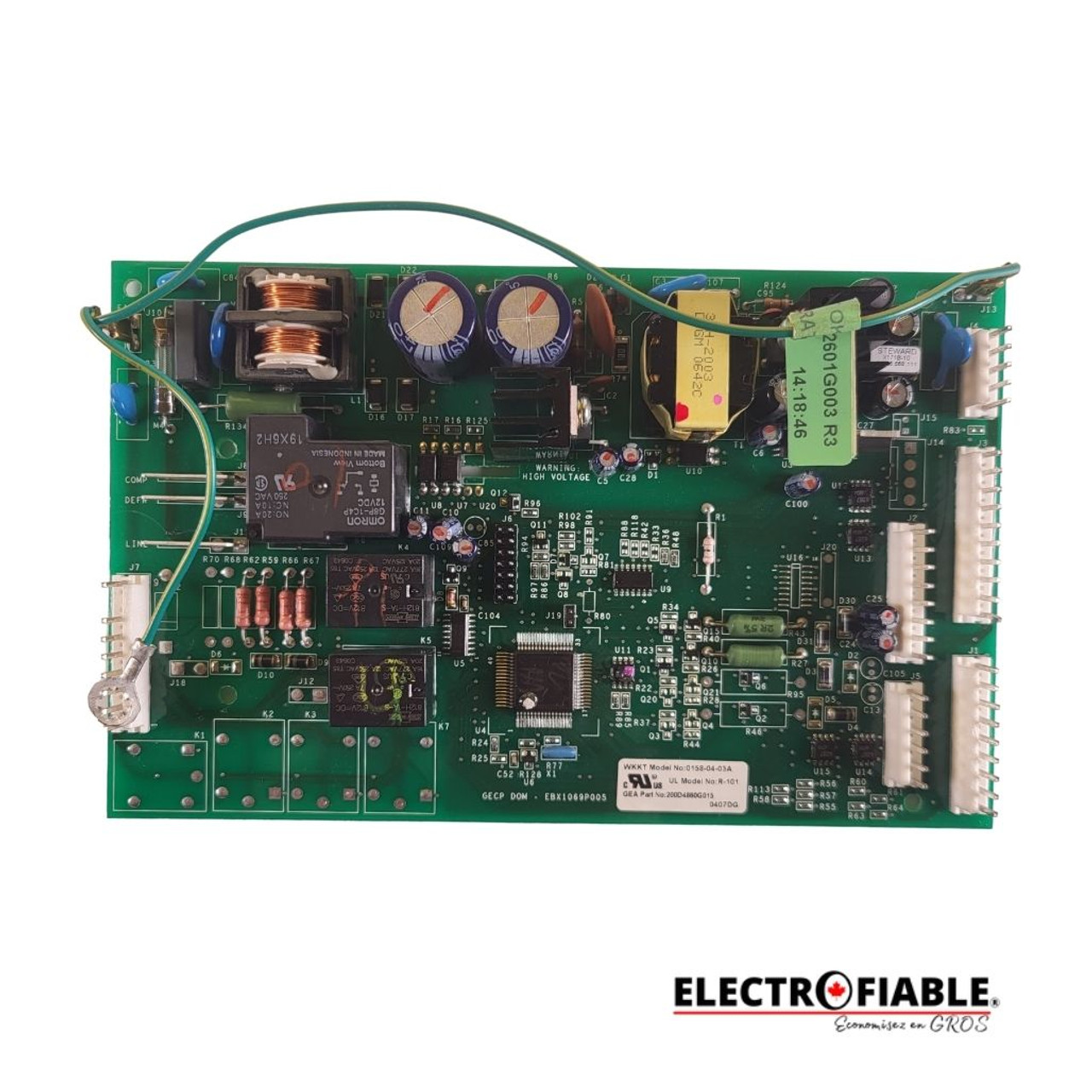 200D4860G015 Control board for GE refrigerator