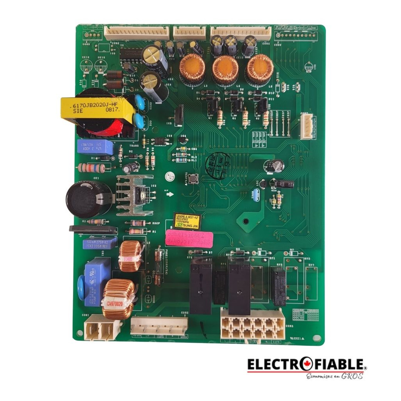 EBR41956402 Control board for LG refrigerator