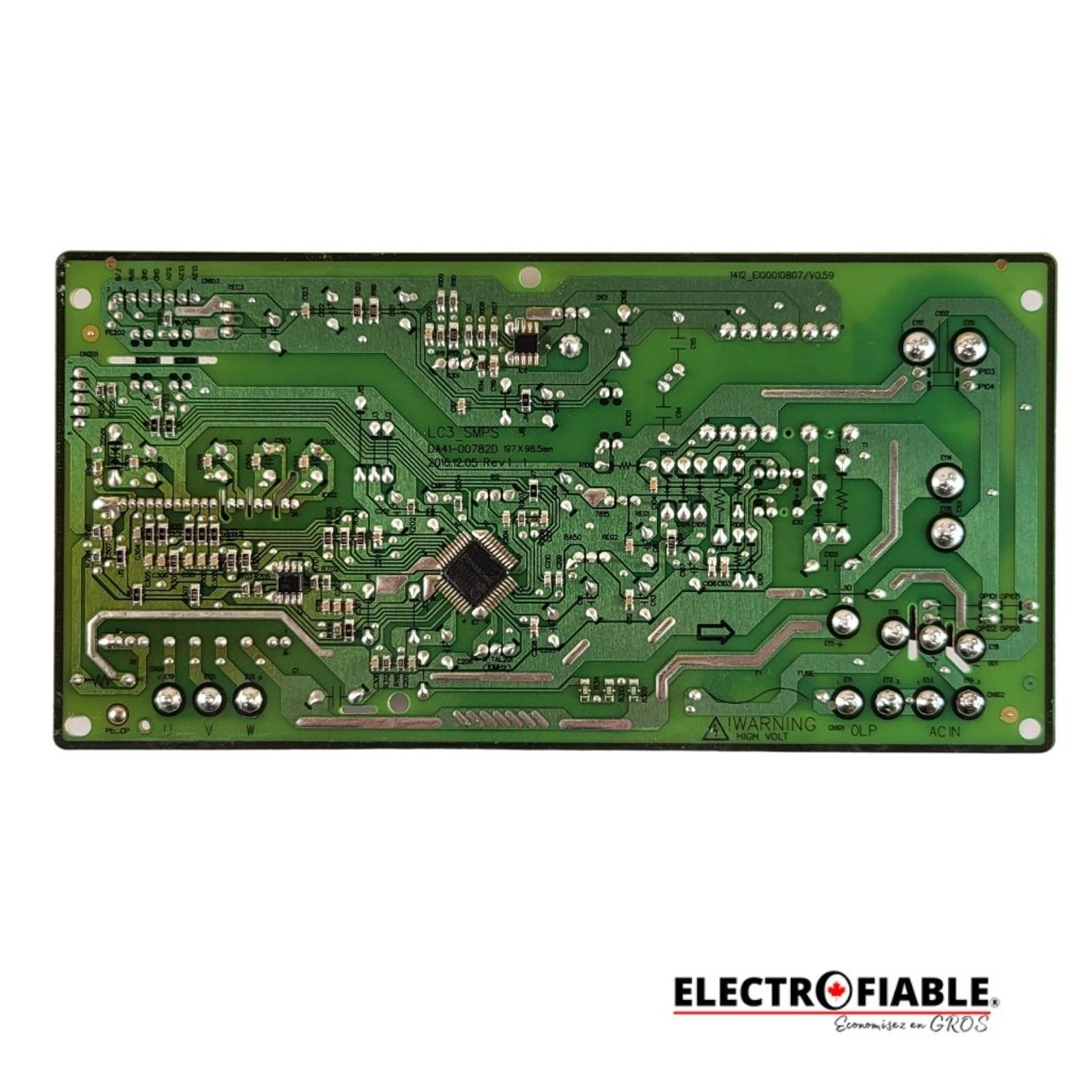 Samsung Control board, DA92-00768J