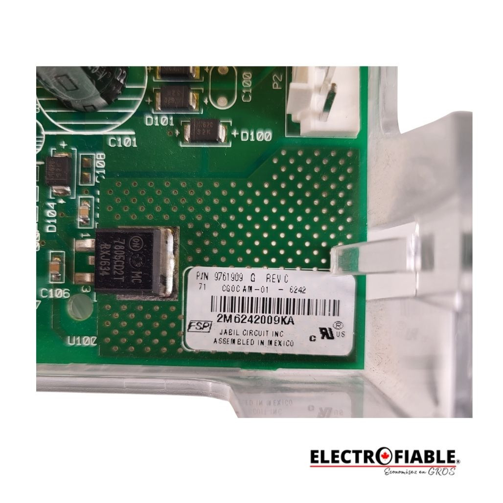 9761909 Control board for Whirlpool oven