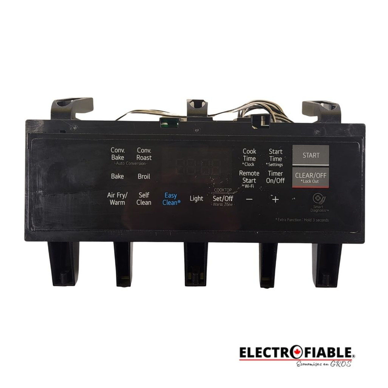 EBR89296001 Control panel for LG stove