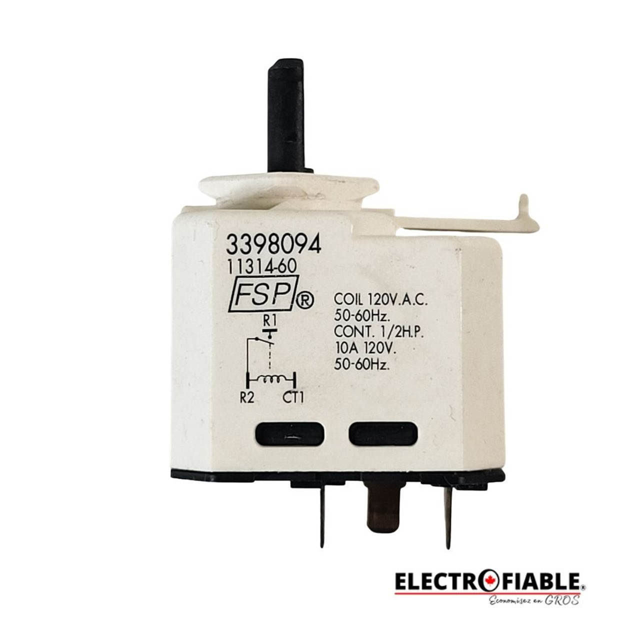 3398094 Start switch for Whirlpool dryer