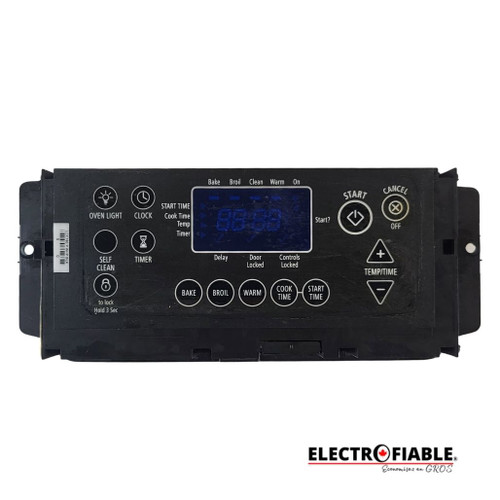 W10173511 Control panel for Whirlpool oven W10173511 Control panel for Whirlpool oven