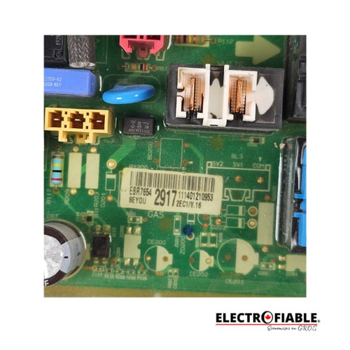 LG, EBR76542917, Control board fit dryer