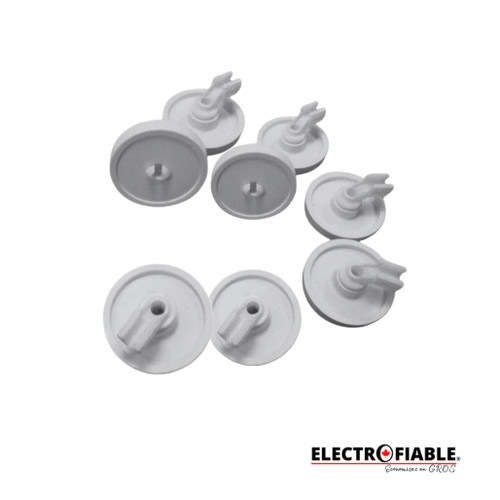 154174501 Dishwasher Lower Dishrack Roller 8 Pack 154174501 Dishwasher Lower Dishrack Roller 8 Pack