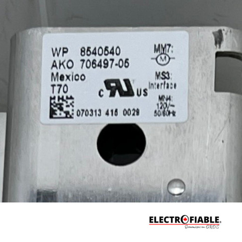 8540540 WHIRLPOOL Washer Motor Control Unit MCU