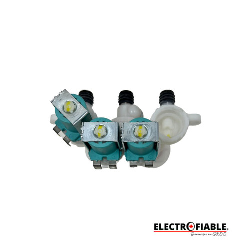 W10758829 Water Inlet Valve For Whirlpool Washer W11220230 W10758829 Water Inlet Valve For Whirlpool Washer W11220230