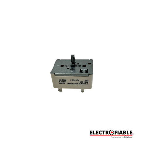 316498602 FRIGIDAIRE Switch infinit small element 316498602 FRIGIDAIRE Switch infinit small element