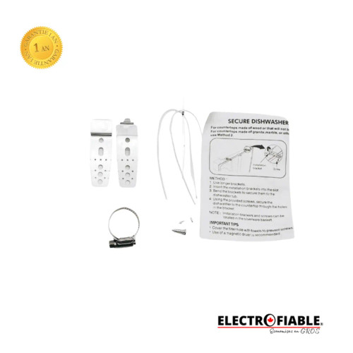 5001DD4001A Dishwasher Bracket installation 5001DD4001A Dishwasher Bracket installation