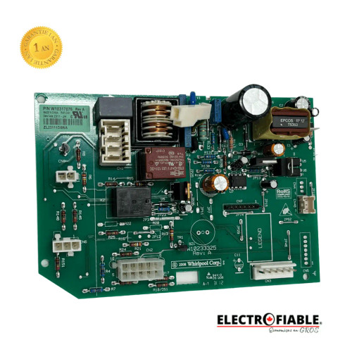 W10317076 Refrigerator Main Control Board For Whirlpool WPW10317076