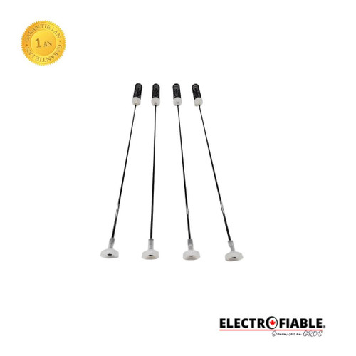 DC97-16350C Washer Suspension rod and spring For SAMSUNG Pack 4 DC97-16350C Washer Suspension rod and spring For SAMSUNG Pack 4