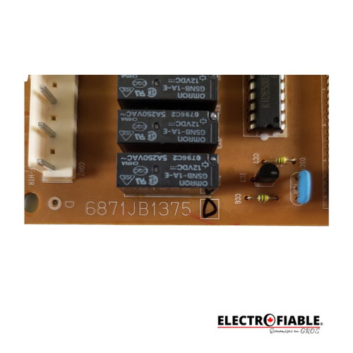 LG, 6871JB1375D, Control board fit refrigerator LG, 6871JB1375D, Control board fit refrigerator