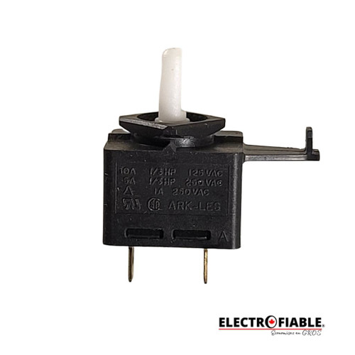 3395382 Start switch for Whirlpool dryer 3395382 Start switch for Whirlpool dryer