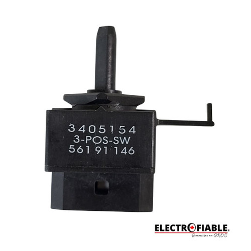Whirlpool, 3405154, Cycle selector fit dryer Whirlpool, 3405154, Cycle selector fit dryer