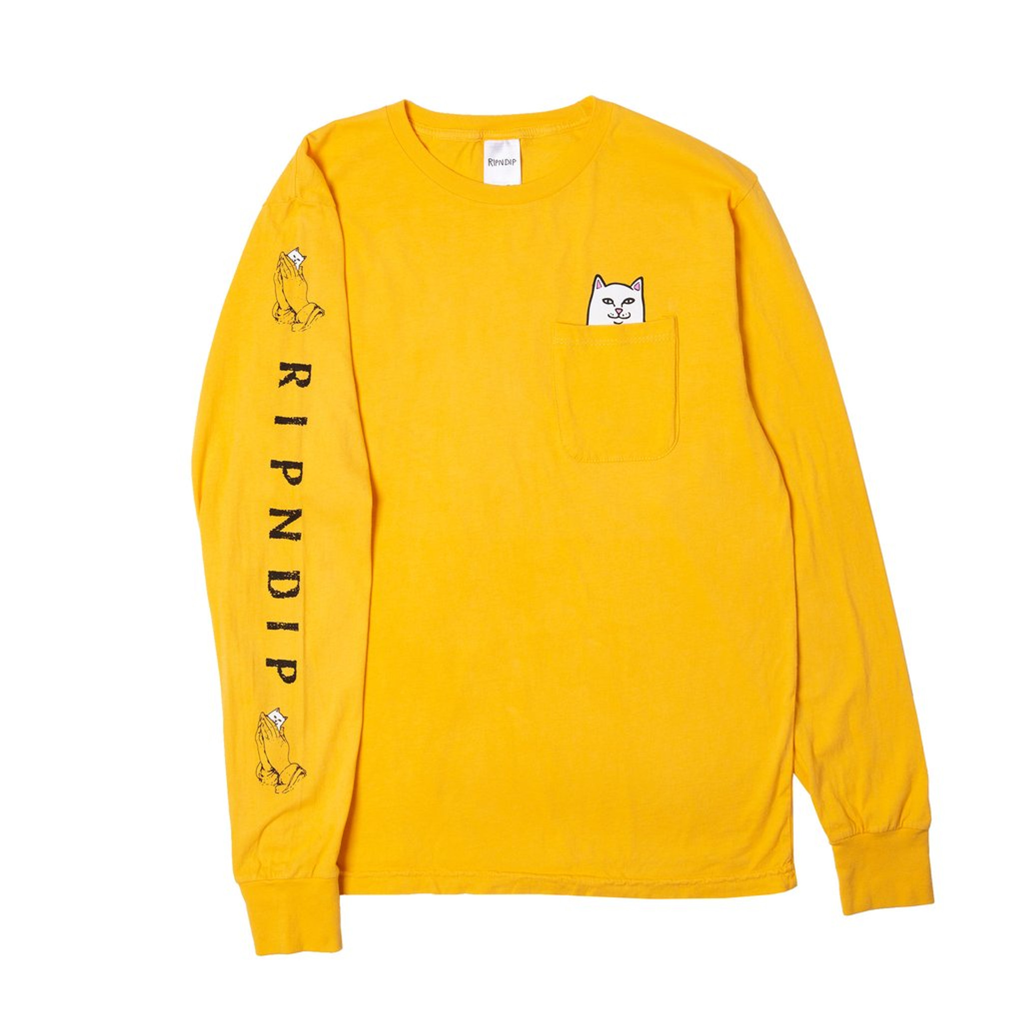 Rip N Dip T Shirt Lord Nermal L S Gold Overload