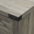 Rustic Farmhouse Barn Door Accent Storage Cabinet Grey Wash Q280-GWH981482