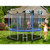 Outdoor Trampoline with Safety Closure Net-12 ft - Color: Blue - Size: 12 ft D681-TW10047+