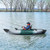Sit-on-Top Fishing Kayak Boat With Fishing Rod Holders and Paddle-Gray - Color: Gray D681-SP37771GN