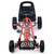 4 Wheels Kids Ride On Pedal Powered Bike Go Kart Racer Car Outdoor Play Toy-Red - Color: Red D681-TY283250RE