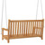 Swing Bench Natural Teak Solid Teak Wood Standard Durable A949-316628