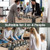 54 Inch Foosball Table Arcade Soccer Game Table with 2 Balls and 26 Players-Natural - Color: Natural D681-UY10096NA