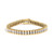 14K Yellow Gold 3.0 Cttw Princess Cut Quad Invisible Set Tennis Bracelet (H-I Color, SI1-SI2 Clarit N162-019779B700