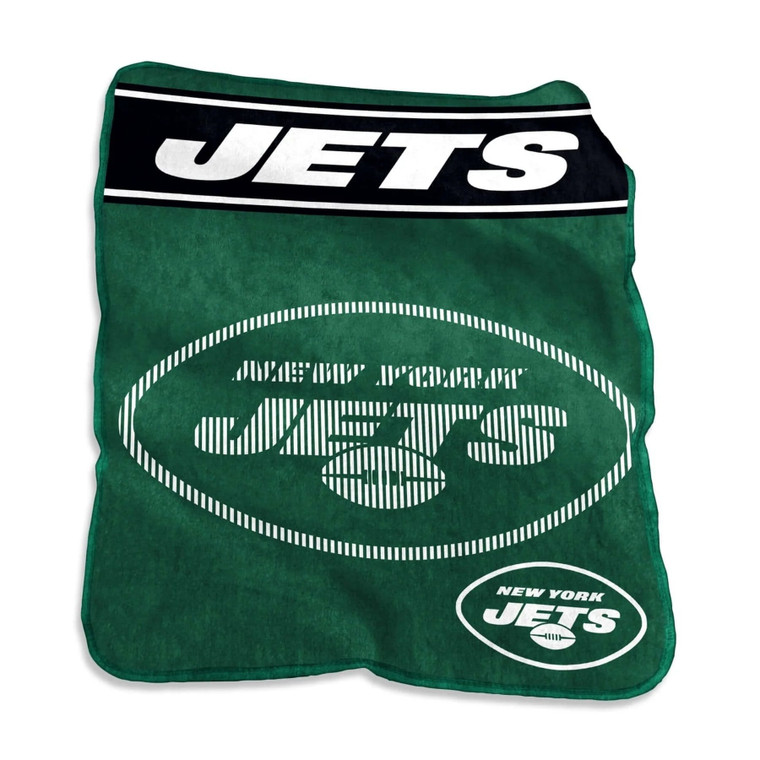New York Jets Blanket 60x80 Raschel Throw Z157-629372975