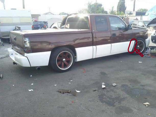 03-06 04 05 Chevy Silverado SS Cladding 4pc Extended Cab Passenger's Side 03-06 04 05 Chevy Silverado SS Cladding 4pc Extended Cab Passenger's Side