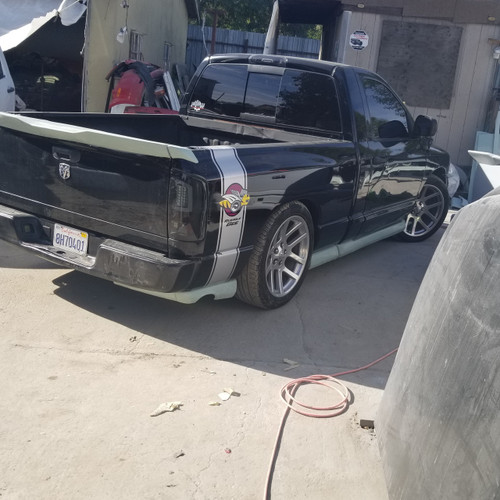 2006-2008 07 Dodge Ram 1500 2dr Regular box Rumble Bee Rear lip + 6pc Side Skirt