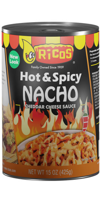 24100 15 ounce Ricos Hot N Spicy