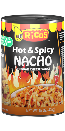 24100 15 ounce Ricos Hot N Spicy