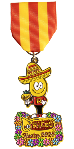 Ricos 2025 Fiesta Medal