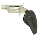 North American Arms NAA-22MS-HG Mini Revolver in .22 Magnum - 1.125-inch Barrel, Silver Stainless Steel