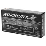 Winchester Ammunition Super Suppressed 45 ACP 230-Grain FMJ