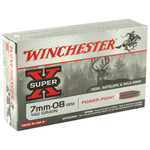 Winchester Ammunition Power Point 7mm-08 Remington 140 Grain – 20 Rounds per Box