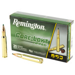 Remington Core-Lokt Tipped 30-06 Springfield Ammunition – 180 Grain, Polymer Tip, 20 Rounds per Box