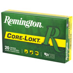 Remington Core-Lokt 30-06 Springfield 150 Grain Pointed Soft Point Ammunition, 20 Rounds per Box