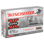 Winchester Ammunition Super-X, 270Win, 150 Grain, Power Point, 20 Round Box X2704