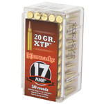 Hornady 17 HMR 20-Grain XTP Varmint Ammunition - 50 Rounds