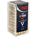 CCI Ammunition 17HMR 17 Grain TNT Hollow Point Ammunition - 50 Rounds