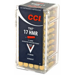CCI Ammunition 17HMR 17 Grain TNT Hollow Point Ammunition - 50 Rounds
