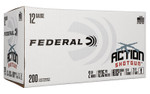 Federal Action Shotgun 12 Gauge 2.75-inch, 1 1/8 Oz #7.5 Lead Shot - 200 Rounds
